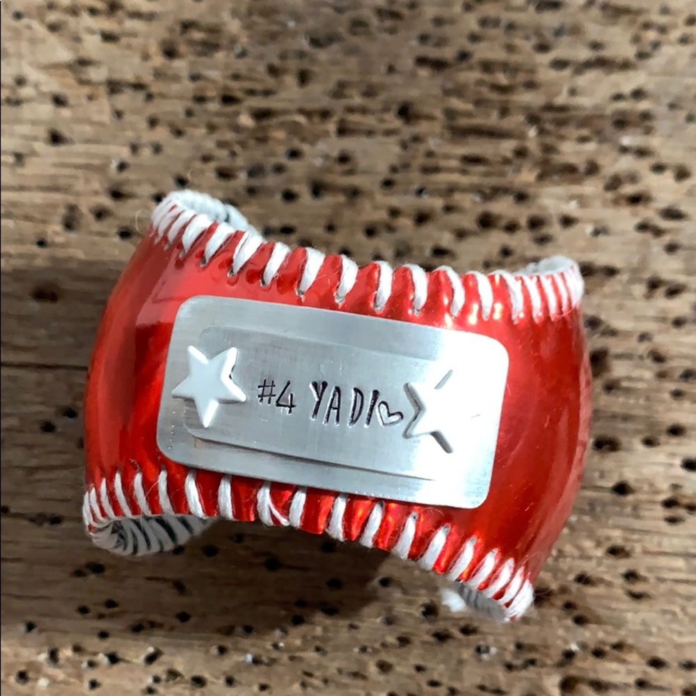 Yadier Molina Baseball Cuff Bracelet